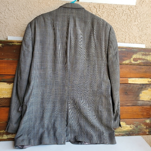 NORDSTROM GRAY COAT JACKET BLAZER SZ 43L - Picture 6 of 9
